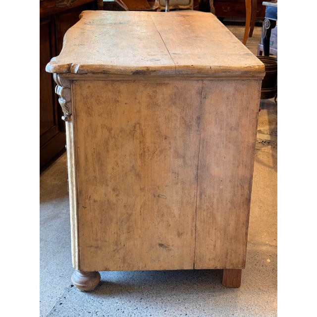 Wood 19th Century Swedish Pine Commode For Sale - Image 7 of 13