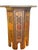 Moroccan Vintage Moroccan Indian Style Inlay Accent Side or End Table For Sale - Image 3 of 9