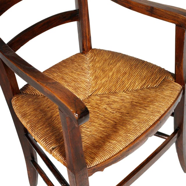 18th Century Rustic Armchair For Sale - Image 4 of 7