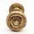 Vintage concentric passage door knobs made of brass with a patina finish. Priced as a pair of knobs with a spindle. Good...