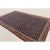 1950s Vintage Turkish Anatolian Rug in Indigo & Red Geometric Lattice - Rug & Kilim For Sale - Image 5 of 9