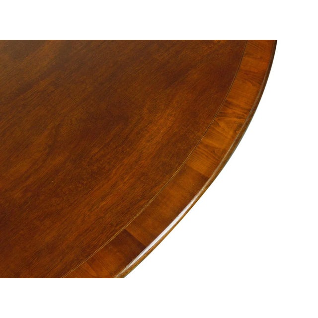Wood Early 20th Century Regency Style Inlaid Breakfast Table For Sale - Image 7 of 8