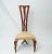 Christopher Guy Christopher Guy 1990's Side Chair in Mahogany With Crossed Legs and Leather Seat - 2 Available For Sale - Image 4 of 12