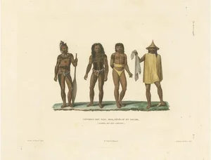 Men from the Caroline Islands, Paper