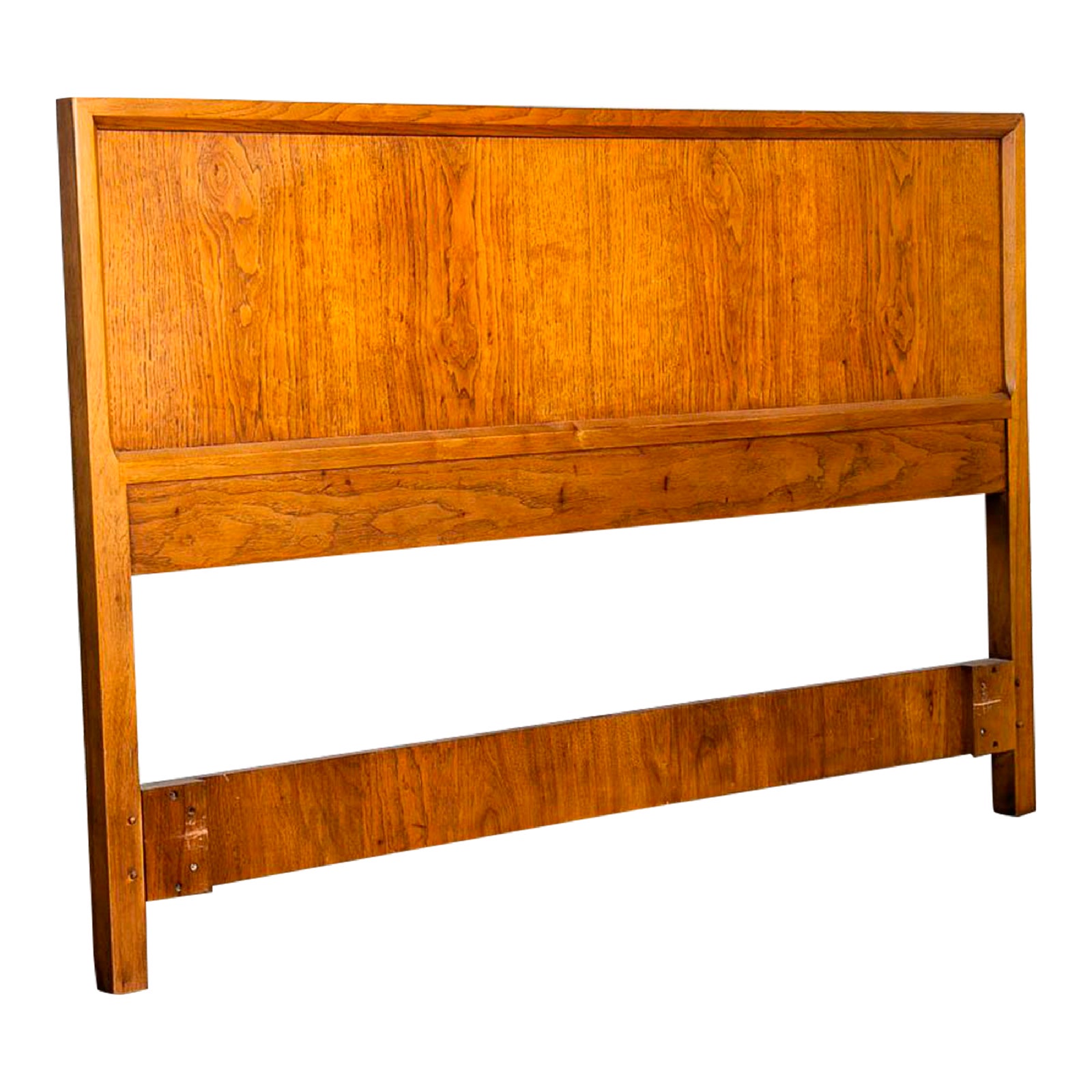 1960s Drexel Mid Century Modern Full Size Oak Headboard Chairish