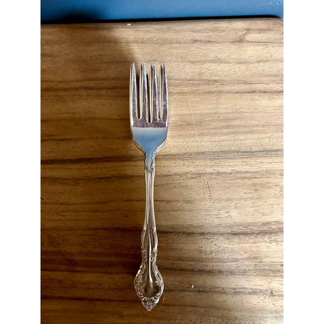 Vintage Oneida Community "Affection" Silverplate Flatware Set - 45 pcs For Sale In Atlanta - Image 6 of 11