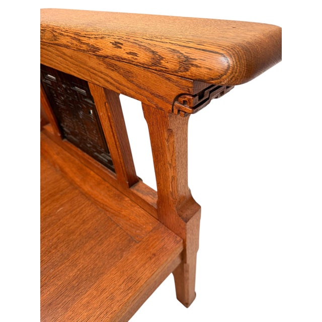 Arts & Crafts Art Nouveau Armchair from Carel Adolph Lion Cachet, 1900s For Sale - Image 6 of 12