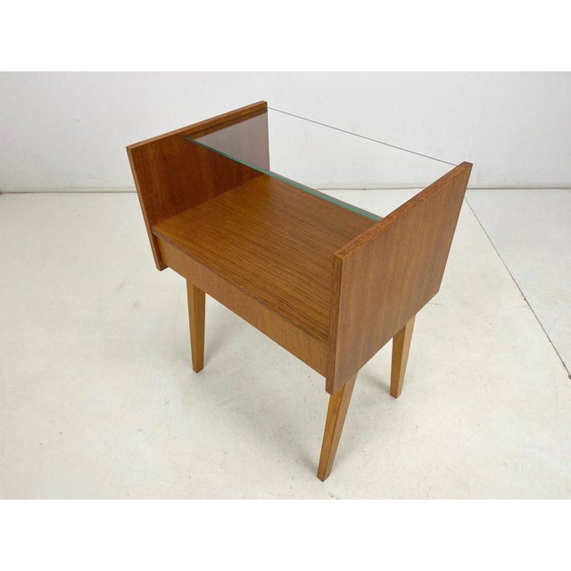 Nightstand attributed to Arch. František Jirák, 1960s For Sale - Image 4 of 9
