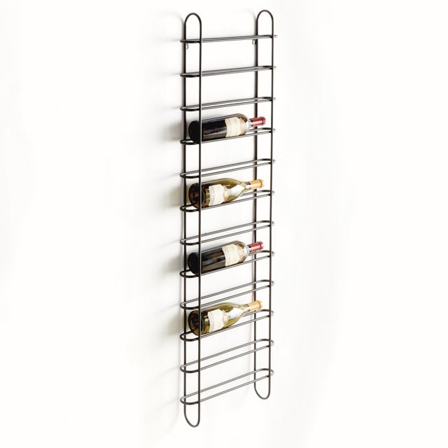 Clean and modern, this updated design is made of round metal stock. It effortlessly showcases your favorite twelve...