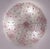 Italian Murano Ceiling Light Pink Flower by Seguso for Venini, Italy, 1970s For Sale - Image 3 of 12