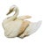 Large Italian Porcelain Swan Sculpture, Signed & Number For Sale