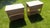 DUX MCM Dux Bamboo & Rattan Nightstands With Laminate Top For Sale - Image 4 of 4