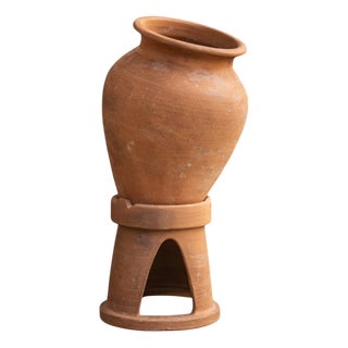 Vintage Terracotta Amphora Planter, 1990s For Sale