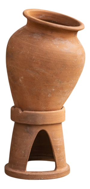 Vintage Terracotta Amphora Planter, 1990s