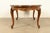 Karges French Rococo Louis XV Banded Walnut Parcel Giltwood Coffee Table, Circa 1980s For Sale - Image 9 of 11