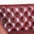 Mid 20th Century 20th Century English Vintage Red Leather Square Club Chair For Sale - Image 5 of 12