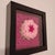 American Delaware Peach Blossom State Flower Fiber Art For Sale - Image 3 of 6