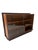 Magnificent and rare Art Deco Modernist bookcase or display cabinet. Striking Dutch design from the 1930s. Solid oak and...