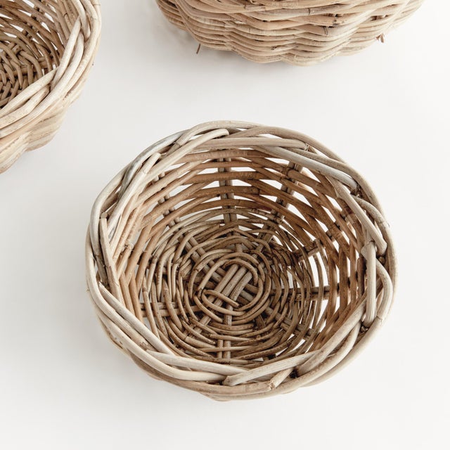 Farmhouse Normandy Low Bowls, Set Of 3 For Sale - Image 3 of 4