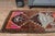 1970s Vintage Handmade Wool Cotton Red Runner Rug For Sale - Image 11 of 11