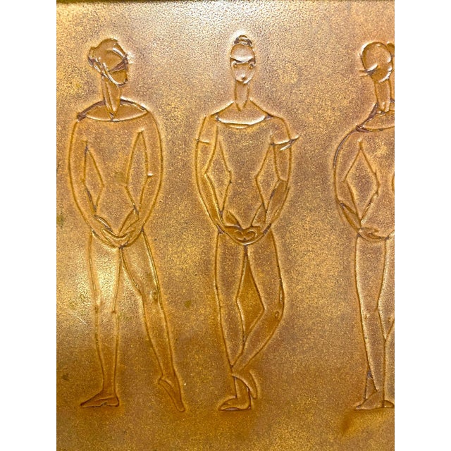 Adele Chase Ceramic Tile Ballet Dancers Berkeley San Francisco Ballerinas Decor For Sale - Image 4 of 12