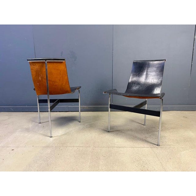 Animal Skin T Side Chairs by Katavolos, Littell & Kelley for Laverne International, 1960, Set of 2 For Sale - Image 7 of 11