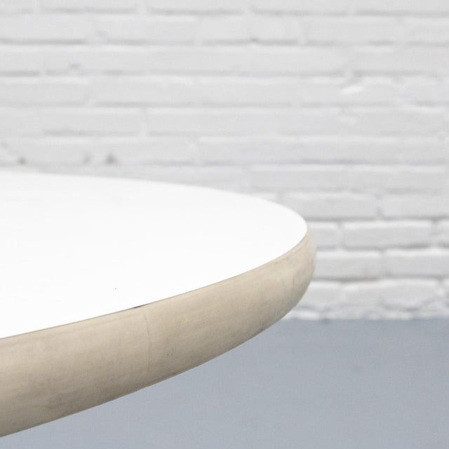 Eames Contract Base coffee table, designed in 1957 as part of the Alu Group series by Charles & Ray Eames for Herman...