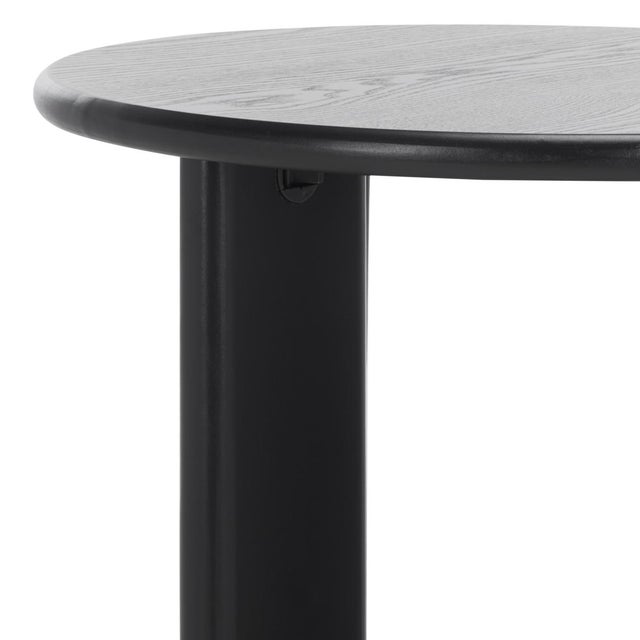 Spritely Home Ashanka End Table in Black For Sale - Image 4 of 8