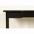 John Widdicomb Mid-Century Modern Hollywood Regency Black Lacquer and Brass Console Table, Newly Refinished For Sale In South Bend - Image 6 of 9