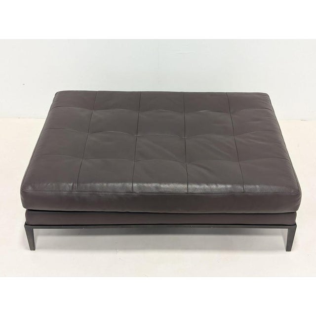 Brown Maxalto AC Lounge Ottoman by Antonio Citterio for B&B Italia For Sale - Image 8 of 13
