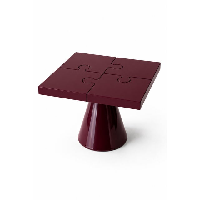 Not Yet Made - Made To Order Popzlle Side Table in Bordeaux Lacquer by Alexandre Ligios For Sale - Image 5 of 7