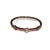 This elegant estate 18K white gold bangle features a stunning combination of 12 princess-cut pink sapphires 3 carats, 18...