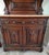Late 19th Century ​19th Century French Henri II Renaissance Revival Walnut & Rouge Marble Buffet Deux Corps For Sale - Image 5 of 11