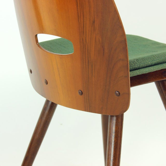 Lollipop Chairs by František Jirák for Tatra Nábytok, Czechoslovakia, 1960s, Set of 2 For Sale - Image 9 of 17
