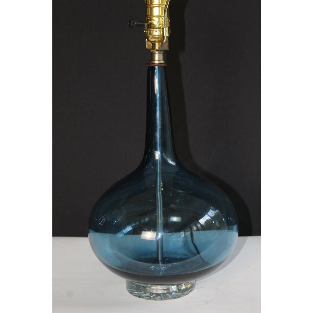 Mid 20th Century Hand Blown Fratelli Toso Influence Lamp For Sale - Image 16 of 17