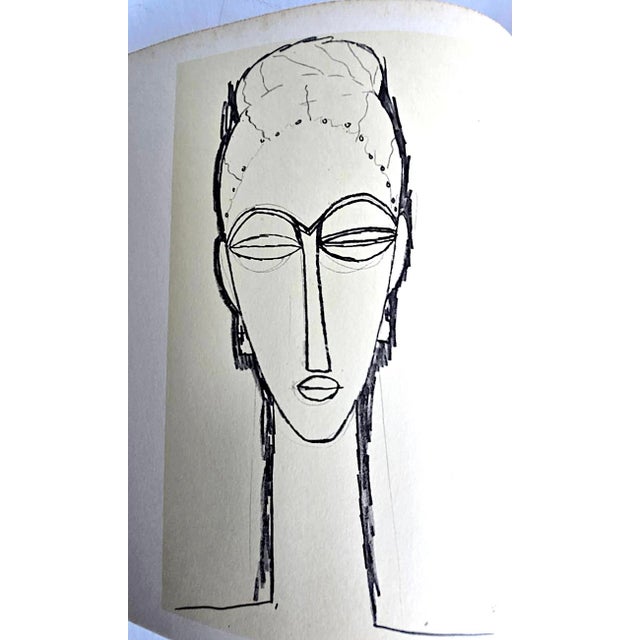 1969 1st Edition, "Modigliani: Drawings and Sketches", Franco Russoli For Sale In Miami - Image 6 of 17