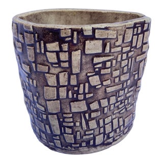 Small Organic Brutalist Vase For Sale