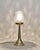 Art Nouveau Table Lamps in Brass and Glass, 1890s, Set of 2 For Sale - Image 3 of 6