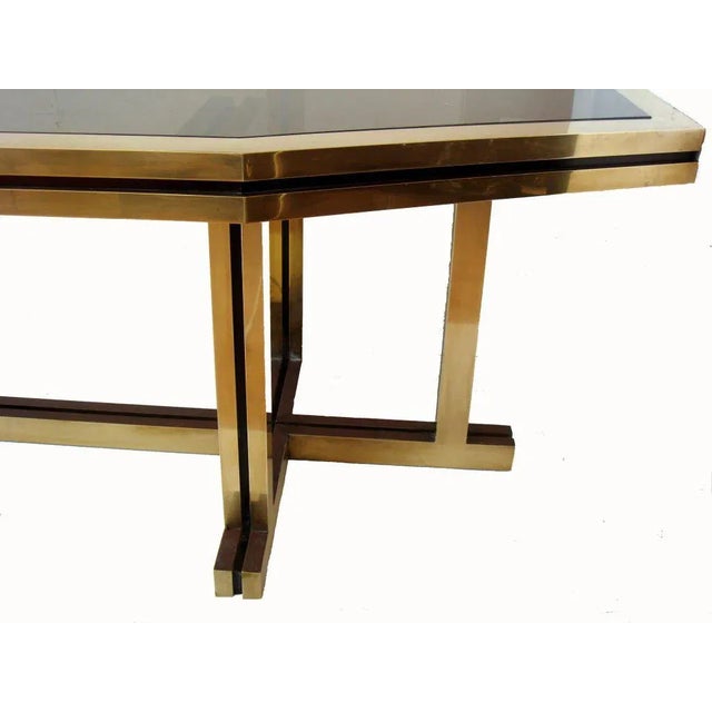 Mid-Century Modern Vintage Maison Jansen Dining Table For Sale - Image 3 of 8