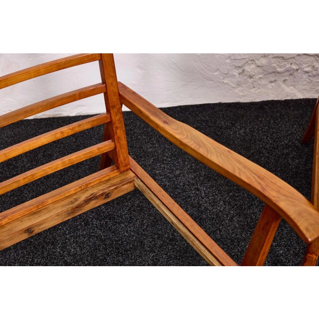 Mid-Century Modern Armchairs by Karoly Nagy, 1940s, Set of 2 For Sale - Image 4 of 18