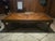 Baker Furniture Company Baker Furniture French Country Coffee Table With Parquetry Top and Carved Legs- Style No. 839 For Sale - Image 4 of 9