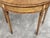 Vintage Maitland-Smith Adam Style Handpainted Demi-Lune Console Table For Sale - Image 9 of 17