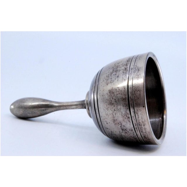 Silver Bell with Friezes Around the Edge For Sale - Image 3 of 9