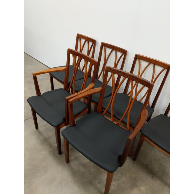 Set of 6 Vintage Mid Century Modern Dining Chairs by G Plan For Sale In New York - Image 6 of 10