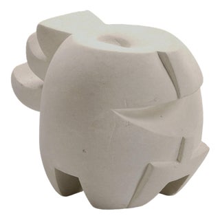 Belgian Artist, Abstract Sculpture, 1970s, Plaster For Sale