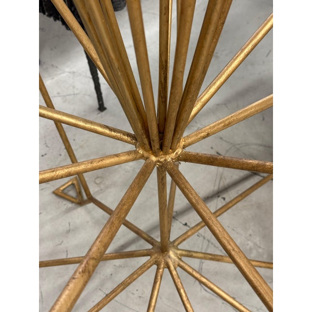 Early 20th Century Monumental Brutalist Starburst Mirror 9 Foot Tall Sculptures For Sale - Image 15 of 17
