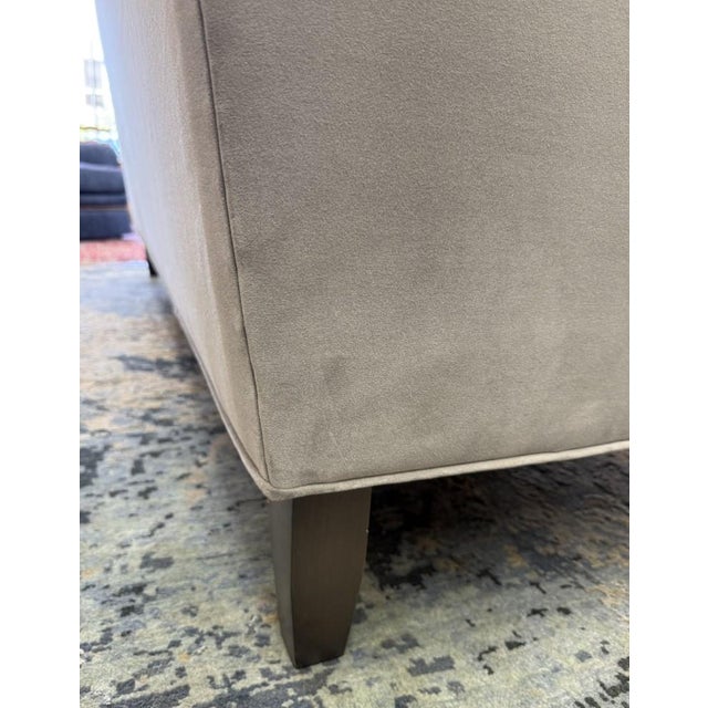 Stickley Greige Upholstered and Tufted Draper Sofa For Sale - Image 10 of 18