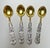 1940s Epb Sweden Silver Plate Demitasse Spoons- Set of 4 For Sale - Image 4 of 4