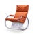 Mid-Century Modern Charles Hollis Jones Mid Century Lucite Rocking Chair For Sale - Image 3 of 9