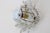 1950s Floral Ceiling Light with White Flowers and Leaves, 1950s For Sale - Image 5 of 13